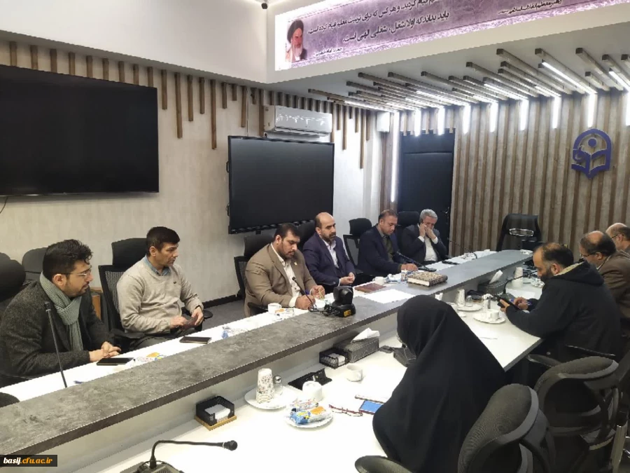 جلسه شورای پایگاه بسیج  پایگاه شهید سلیمانی کارکنان دانشگاه فرهنگیان 6