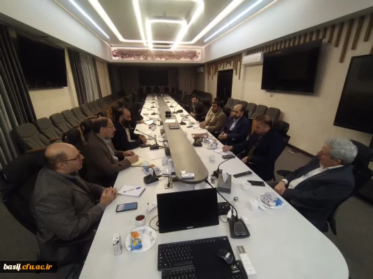 جلسه شورای پایگاه بسیج شهید سلیمانی کارکنان دانشگاه فرهنگیان